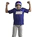 Franklin Sports New York Giants Kids Football Uniform Set - NFL Youth Football Costume for Boys & Girls - Set Includes Helmet, Jersey & Pants - Medium