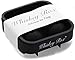 Whiskey Rox Ice Ball Maker Mold with Cover - Black Flexible Silicone Ice Tray and Lid - Makes 4.5cm Round Sphere Ice Balls - 4 Ball Mold