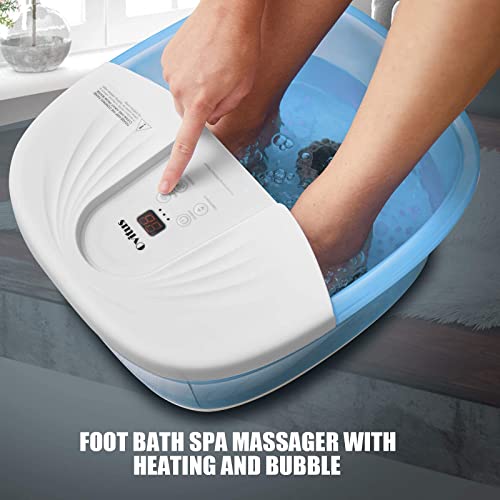 Ovitus Foot Spa Bath Massager with Heat and Massage Rollers, Foot Bath