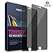 Info Safety iPhone 8 7 Privacy Screen Protector SOWTECH 2 Pack Premium Tempered Glass with Scratch Proof iPhone 8 Protective Screen Cover with Anti Spy - Black