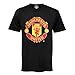 Manchester United Football Club Official Soccer Gift Mens Crest T-Shirt