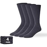 Vynzap Performance Crew Socks for Men – Soft, Breathable Cotton Socks for Athletics, Training, Outdoor Sports & Daily Wear