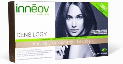 Inneov Densilogy Anti Hairloss Antiqueda 180 Cap New Hair Mass Masa Capilar
