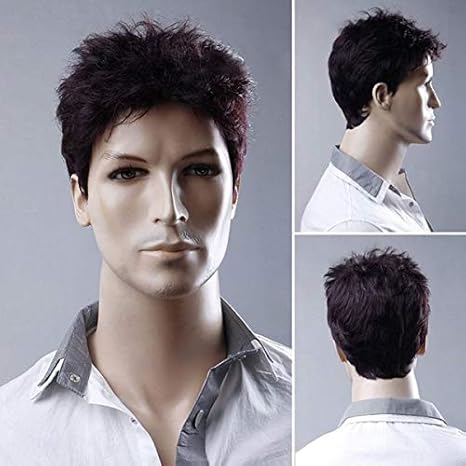 Ekan Synthetics Hair Wigs Full Head Gents Wig For Men And Boys