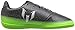 adidas Performance Kids' Messi 16.3 Indoor Soccer Shoe (Little Kid/Big Kid), Dark Grey/Metallic Silver/Neon Green, 2 M US Little Kid