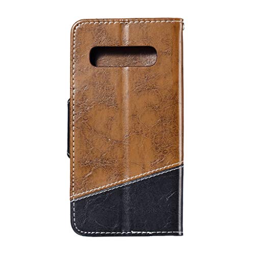 Bokoo Stylish Anti-Scratch Leather Slot Wallet Stand Flip Cover Skin Case for Samsung Galaxy S10E 5.8 inch - Thumbnail 2