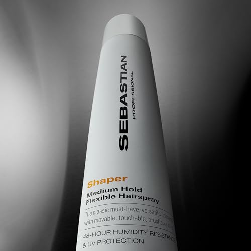 Sebastian Professional Shaper Classic Hairspray, 80 VOC% | Flexible to Medium Hold | Brushable with Control | Packaging May Vary