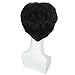 Diy-Wig Mens Black Wig Male Short Layered Cosplay Costume Party Natural Hair 12