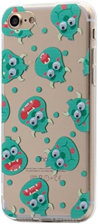 iPhone 7 Plus Case, CKCY Funny Cute Googly Moving Eyes Series Back Case Slim Fit for Apple iPhone 7 Plus (2016) (Monster2)