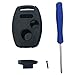 Replacement Keyless Entry Key Fob Case Fit Honda 2003-2007 Accord 2005-2006 CR-V Ridgeline Civic Remote Control Key