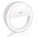 SRL l191 Selfie Ring Light for Camera, Rechargeable Battery, Clip On 36 Led Smart Phone, Round Shape, White