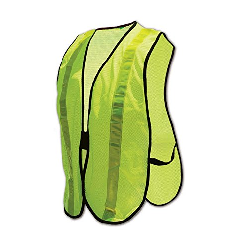 Magid Glove & Safety CRV5430-AMZN High-Visibility Vest, Polyester, One Size, Hi/Vis Yellow