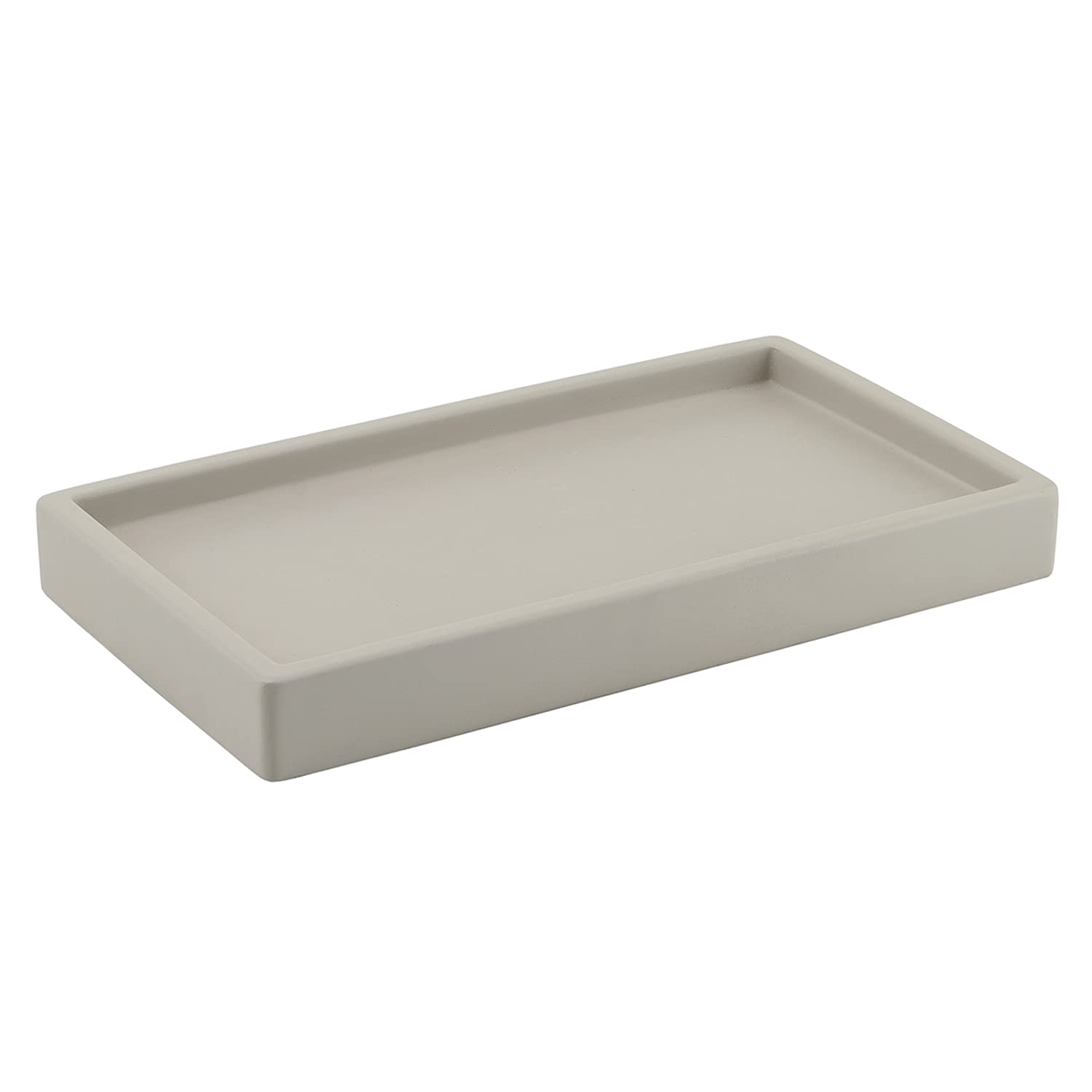Gedy Tray, Grey, 27.5 x 15.5 x 2.8 cm