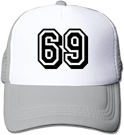 OONONGFU Sixty Nine Big Foam Snapback Caps Mesh Back Adjustable Cap