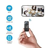 FREDI Hidden Camera 1080p HD Mini WiFi Camera spy Camera Wireless Camera for iPhone/Android Phone/iPad Remote View with Motion Detection(Update)