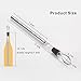 Windaze Wine Bottle Cooler Stick - Stainless Steel Wine Cooling Rod - Wine Pourer & Decanter & Air Aerator & Chiller