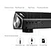 Sound Bar, Bluetooth Surround Sound Bar Speaker TV Soundbar Wired and Wireless for TV/PC/Tablet/Smartphone (Included 3.5mm Audio Cable, Dual Connection Methods, Remote Control)