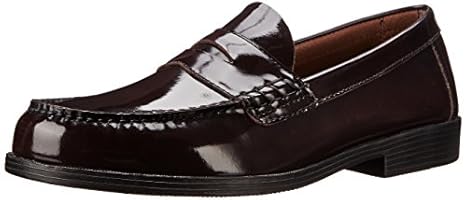 G.H. Bass & Co. Men's Walton Bur Penny Loafer, Burgundy, 9.5 W US