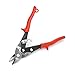 Crescent Wiss MetalMaster Bulldog Straight Snips - Premium Metal Cutter with Spring-Loaded Return - M5R - 9-1/4
