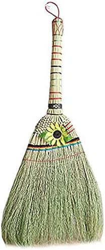 Amazon わらのほうき 泡立てのほうきの手のトウモロコシのほうきのほうきの床の柔らかい静止フックナチュラル材料伝統的な手作り ほうき ちりとり オンライン通販