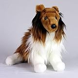 Collie Dog- Stuffed Animal Therapy for People with Memory Loss from Aging and Caregivers