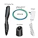 Aerb 3D Pen, 3D Printing Pen with OLED Display and 2 Loops of 1.75 mm Filament Refills, Ultimate Innovative Design for Doodling, Art & Craft Making and Education(Black)