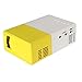 Portable Mini LCD Projectors, Multimedia 1080P LED Pico Mobile Projector for Home Cinema Theater Video Movies, Support Music TXT with HDMI/TF/USB/AV Input Compatible with Smartphones PC and Laptop