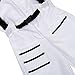 Haorugut Astronaut Costume for Kids Space Suit Role Play Dress up Costume White XL