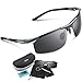 WOBIGER Sports Polarized Sunglasses For Women Men Al-Mg Metal Frame Glasses