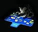 Catstages Nighttime Interactive Quiet Cat Toy, Glow Firefly Mat