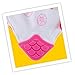 Nuby 2 Piece Bibs with Dribble Catcher and Teething Corner, Pink and Aqua