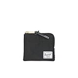 Herschel Supply Co. Men's Johnny RFID Blocking Zipper Wallet, Black