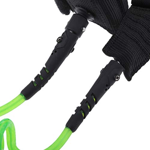 image for Prettyia 8ft 6.5mm Surfboard SUP Leash - Deluxe TPU Surfing Leg Rope w