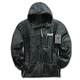 Rapiddominance Police Solid Windbreaker, Black, X-Large