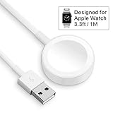 Apple Watch Charger, Charging Cable for Apple Watch/iWatch, Magnetic Wireless Charger, 3.3ft/1m USB Charging Cable for Apple Watch Series 2/3