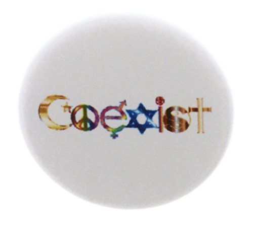 A&T Designs COEXIST Colorful 1.25