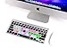Final Cut Pro X Keyboard Cover Silicone Skin Protector for Macbook Pro 13 15 17 Inch (US / European ISO Keyboard)