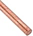 110 Copper Round Bar, Unpolished (Mill) Finish, H04 Temper, ASTM B187, 0.25