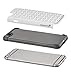 iPhone 6s Plus Case, Fosmon HYBO-SD Sparkle Diamond Star Design Hybrid Case for Apple iPhone 6 Plus (2014) / iPhone 6s Plus (2015) - Black/White