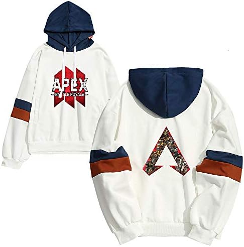 COKIMONL Apex Legends Pullover Fashion Hooded Sweatshirts Sports Sweater Top Comfortable Pullover Printed Blouses Unisex