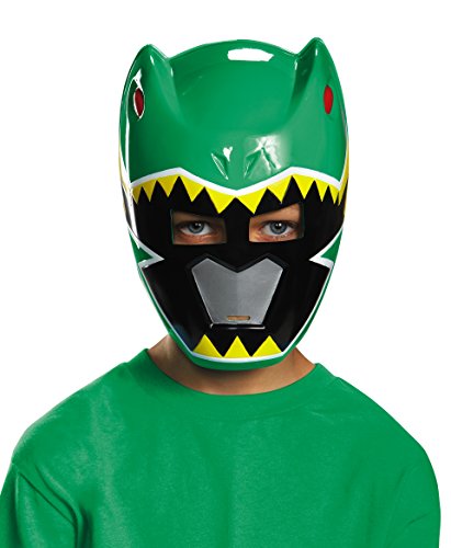 Disguise Green Ranger Dino Charge Vacuform Mask Costume