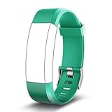 Adjustable Replacement Straps for Ginsy Fitness Tracker Wristbands ID115 PLUS (Green)
