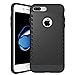 iPhone 7 Plus Case,GEENKER Heavy Duty Dual layer Rugged Flexible Shock-Absorption Soft Silicone Bumper and Anti-Scratch Hard Rigid PC Cover Combo Hybrid Protective Case for Apple iPhone 7 Plus -Black