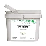 Martha Stewart 25 lb. Environmentally-Friendly CMA-Blended Ice Melter, Clear