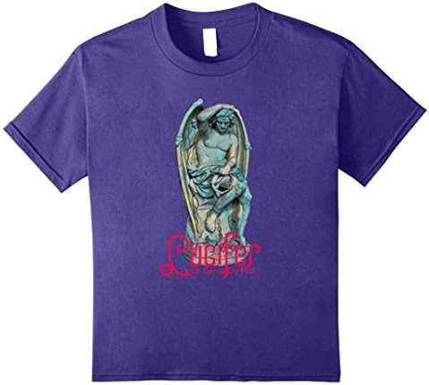 Kids Lucifer Le Genie Du Mal T-Shirt 10 Purple