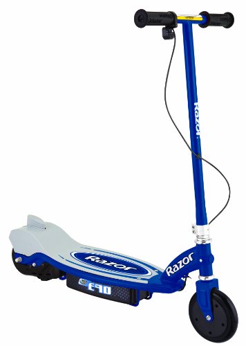 Scooter eléctrico, color azul marino