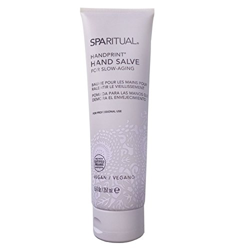 SPARITUAL Handprint Hydrating Hand Salve for Slow Aging 8.5 oz