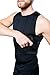 GrayStone Holster Tank Top Shirt Concealed Carry Clothing For Men - Easy Reach Gun Concealment Compression CCW Vest Tactical Clothes, Black, Large