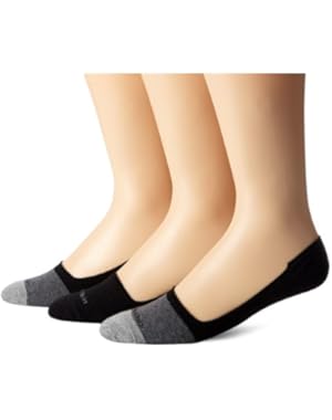 Calvin Klein 3 Pack Men's Performance Color Block No-Show Socks