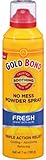 Gold Bond No Mess Powder Spray, Fresh Scent with Aloe 7 oz